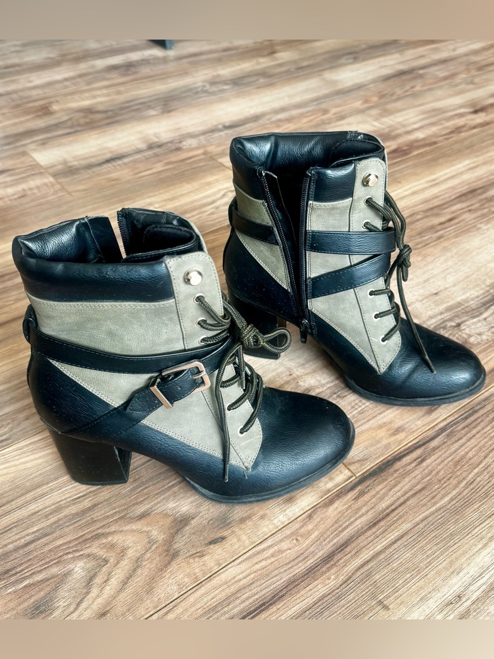 Apt. 9 Dial Lace-Up Ankle Boots